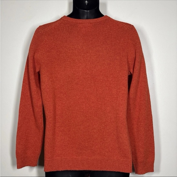 Woolovers Mens M Wool Jumper Sweater
Garnet red Crew Neck lambswool - Picture 6 of 11